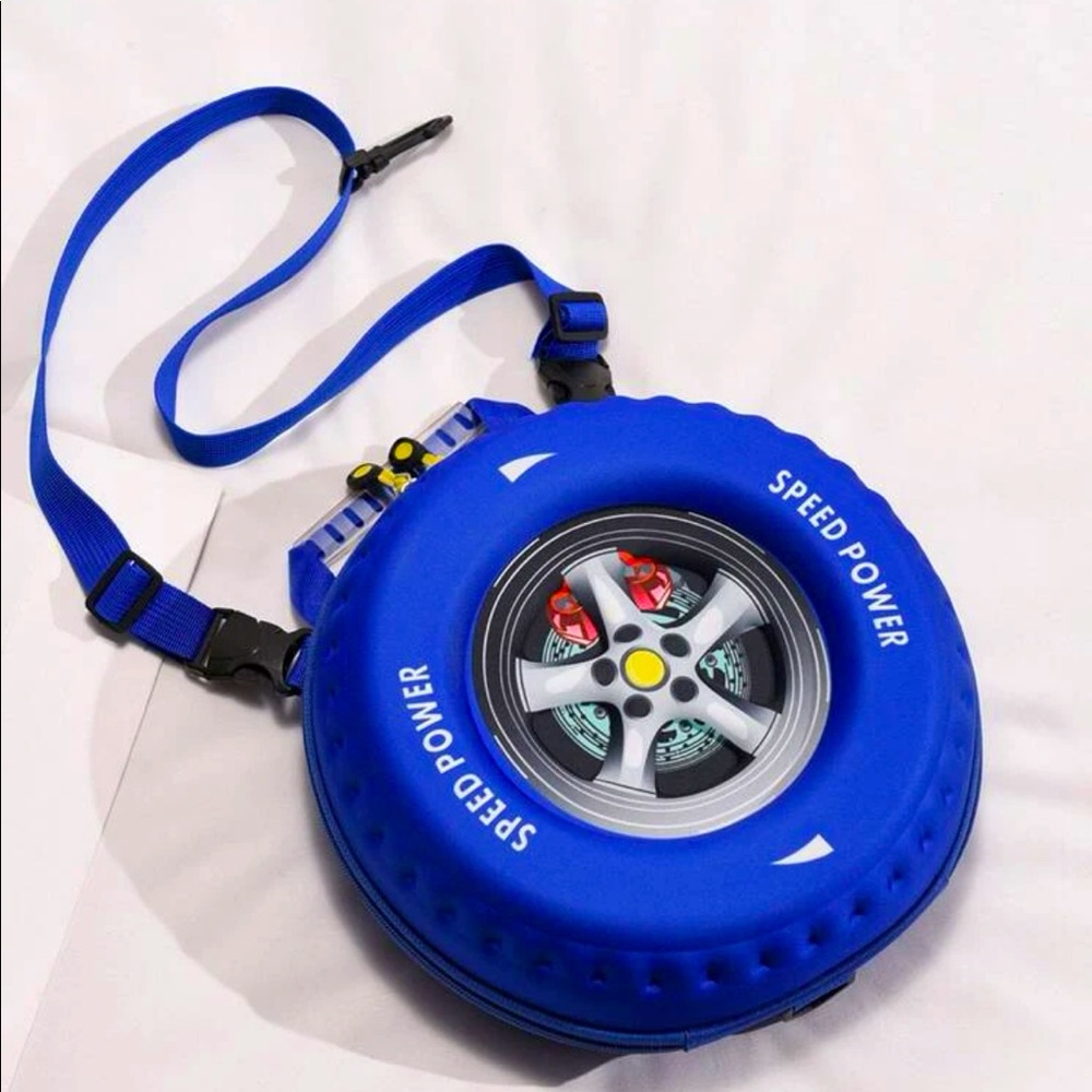 Blue Purse // Tire Design Bag